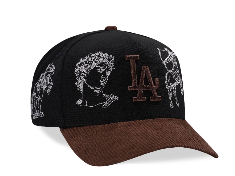 New Era Los Angeles Dodgers Mythical Black Two Tone Edition 9Forty A Frame Snapback Casquette
