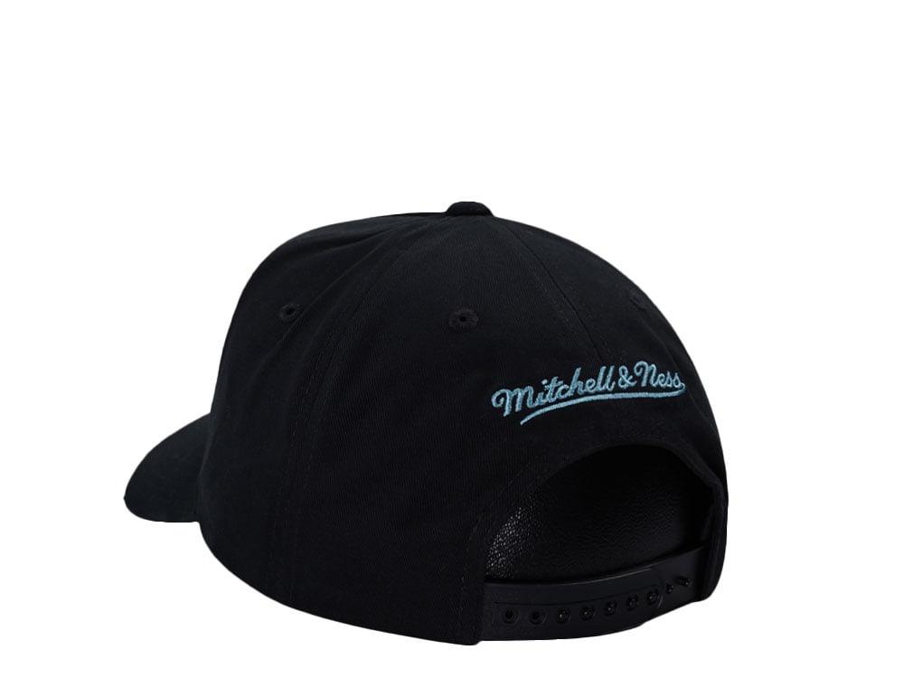 Mitchell & Ness Seattle Kraken Black Pro Pinch Fit Snapback Casquette