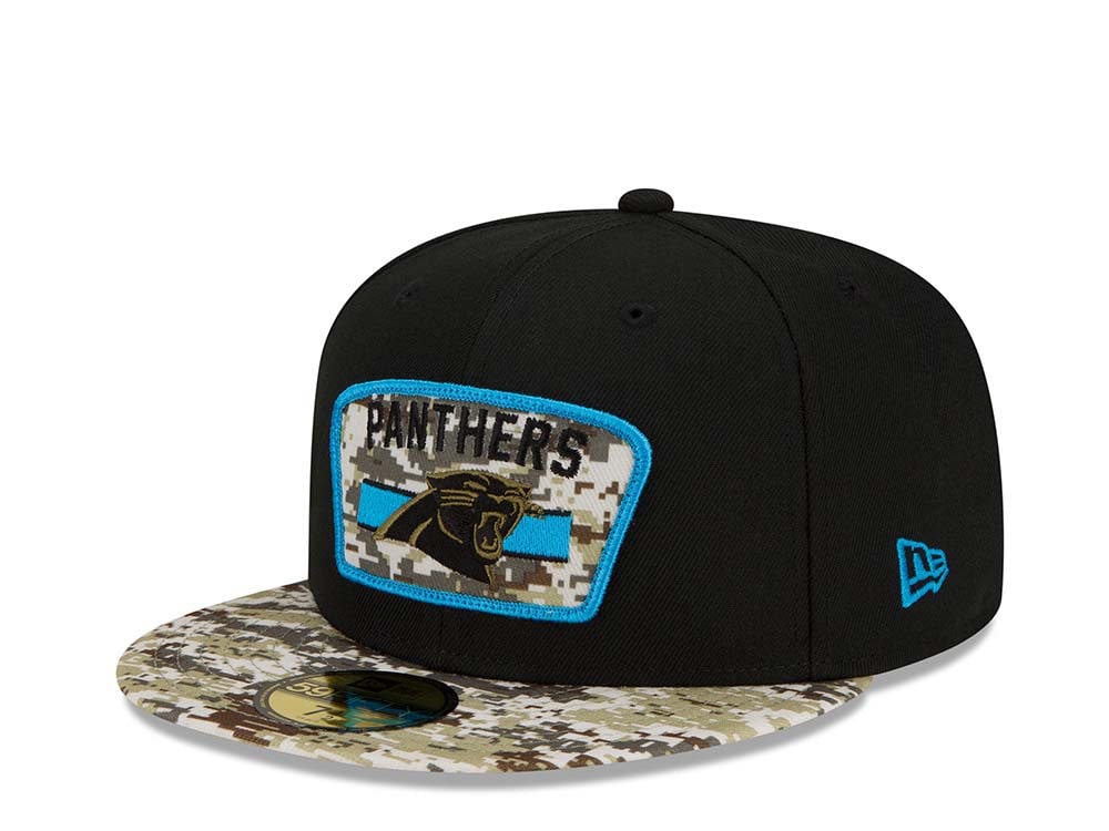 New Era Carolina Panthers Salute to Service 21 59Fifty Fitted Casquette