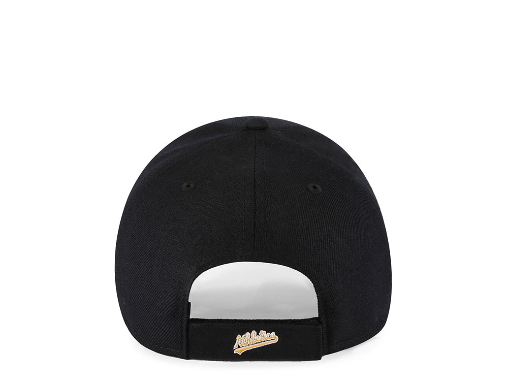 47Brand Oakland Athletics Black Classic Strapback Casquette