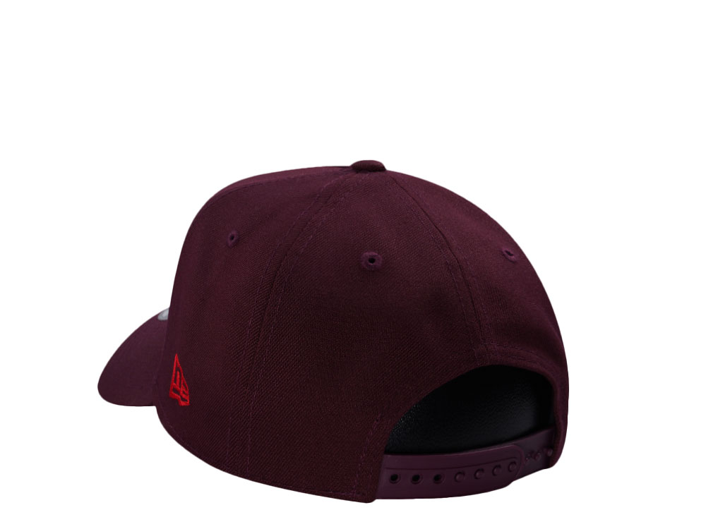 New Era Toronto Blue Jays 25th Anniversary Maroon Prime Edition 9Forty A Frame Snapback Casquette