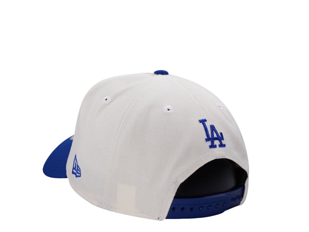 New Era Los Angeles Dodgers 40th Anniversary Chrome Two Tone Edition 9Forty A Frame Snapback Casquette