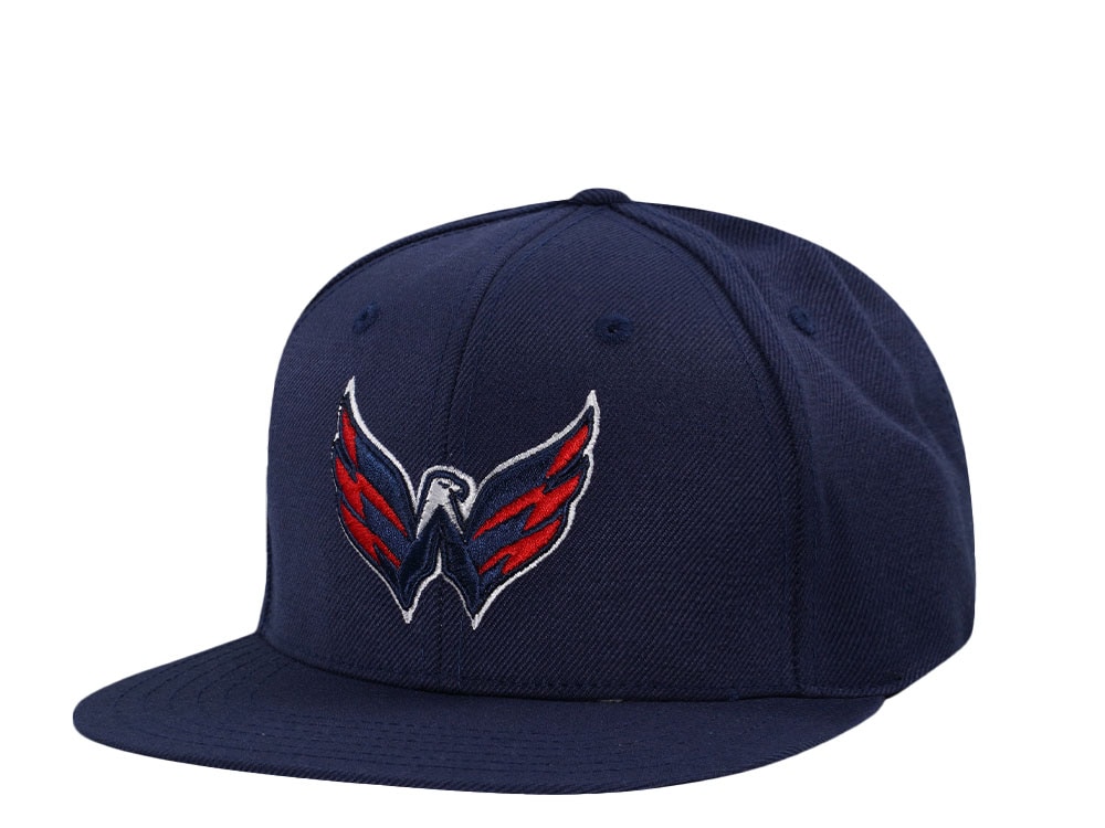 American Needle Washington Capitals 400 Series Navy Snapback Casquette