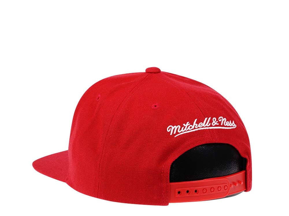 Mitchell & Ness Chicago Bulls HWC Zig Zag Satin Undervisor Snapback Casquette