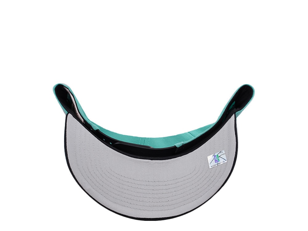 Mitchell & Ness New York Knicks NBA In The City Teal Edition Pro Pinch Fit Snapback Casquette