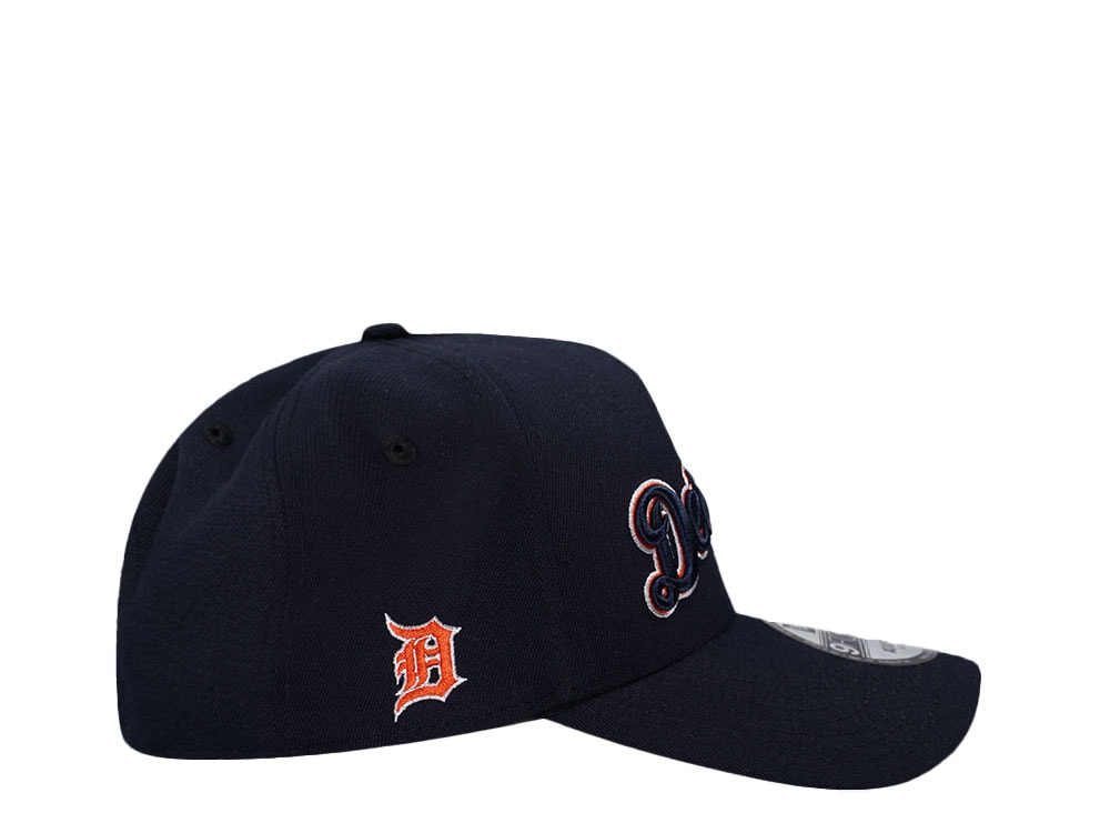 New Era Detroit Tigers Navy Classic Edition 9Forty A Frame Snapback Casquette
