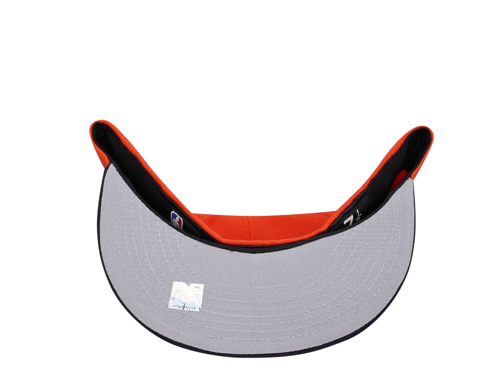 New Era Golden State Warriors Chrome Black Orange Two Tone Edition 59Fifty Fitted Casquette