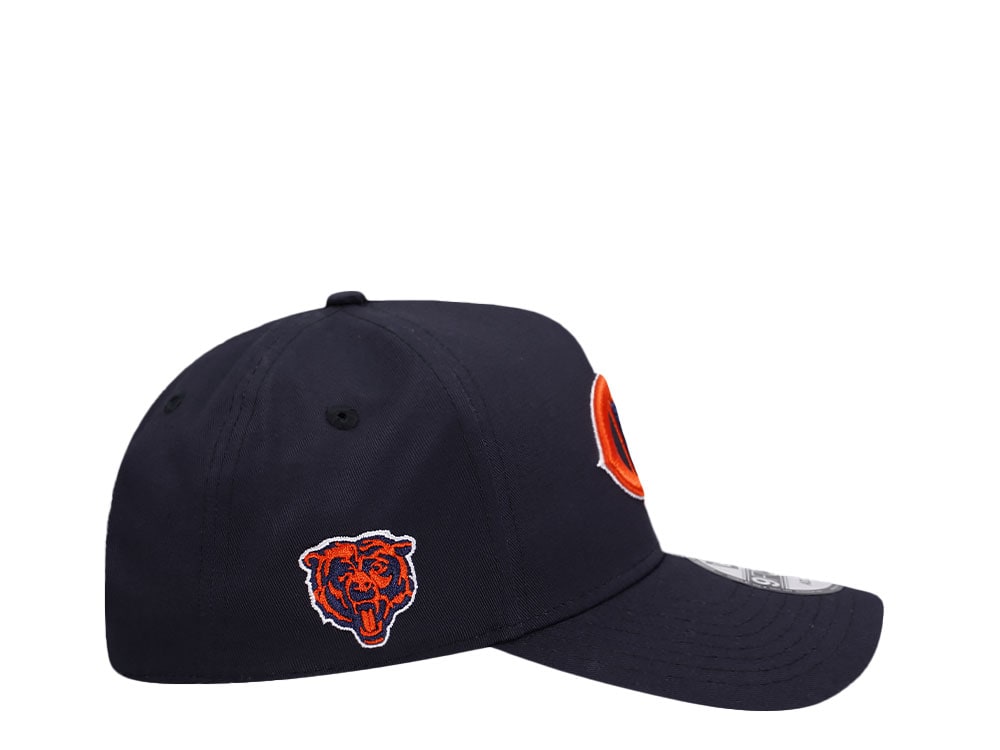 New Era Chicago Bears City Originals Navy Edition 9Forty A Frame Snapback Casquette
