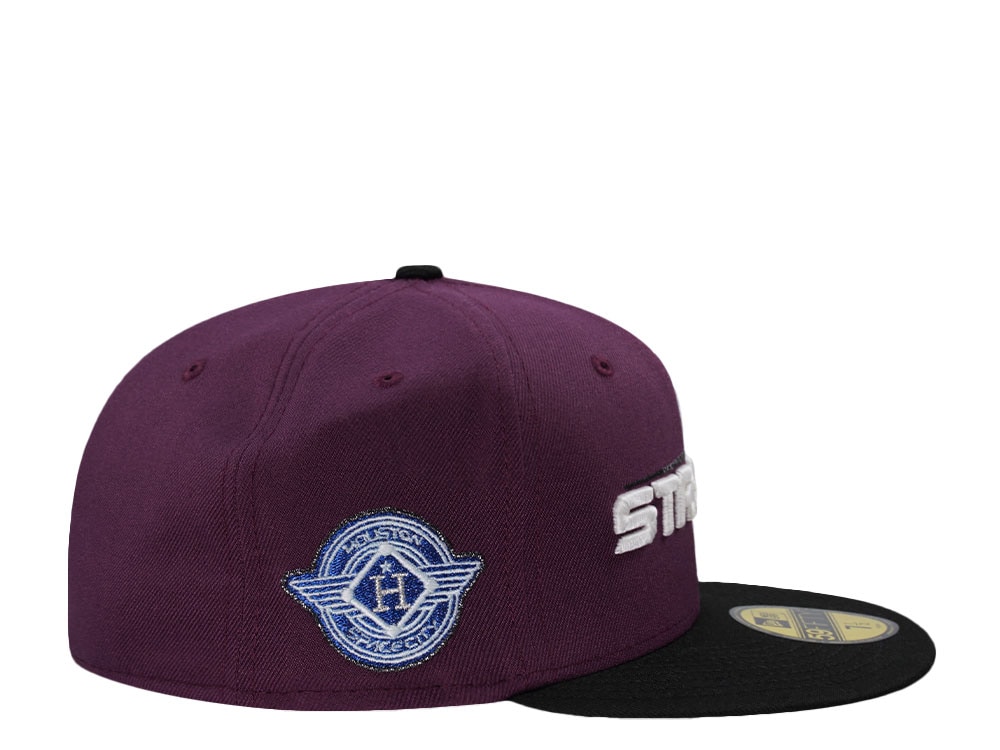 New Era Houston Astros Space City Glow in the Dark Purple Two Tone Edition 59Fifty Fitted Casquette