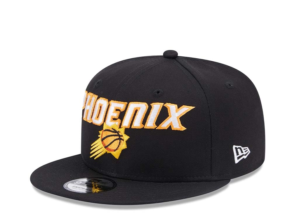New Era Phoenix Suns NBA Patch Black Edition 9Fifty Snapback Casquette
