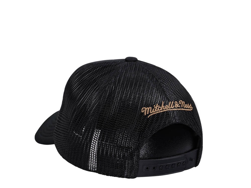 Mitchell & Ness Philadelphia 76ers Black Billboard Trucker Snapback Casquette