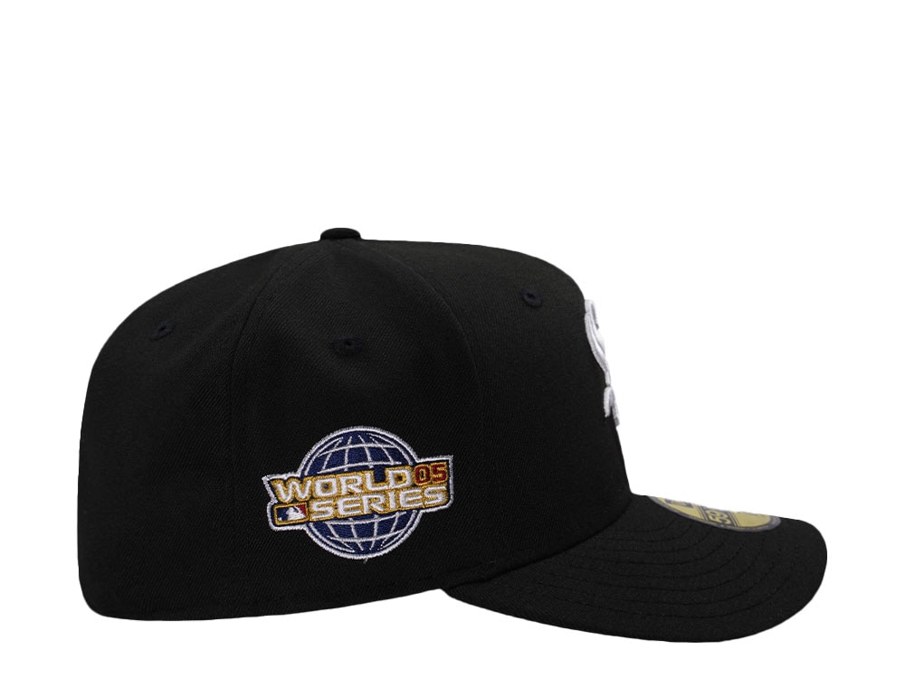 New Era Chicago White Sox World Series 2005 Black Prime Edition 59Fifty Pre Curved Fitted Casquette