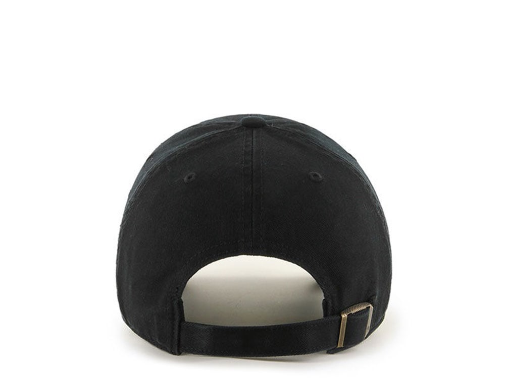 47Brand Chicago White Sox Black on Black Clean up Strapback Casquette