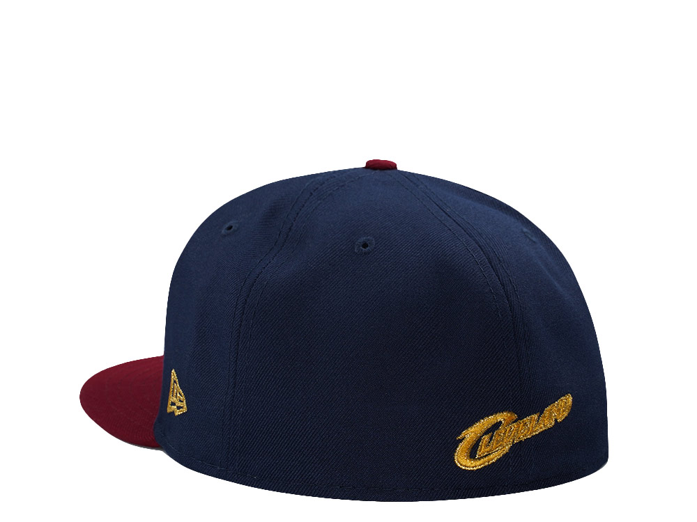 New Era Cleveland Cavaliers Inaugural Season 1970 Navy Two Tone Edition 59Fifty Fitted Casquette