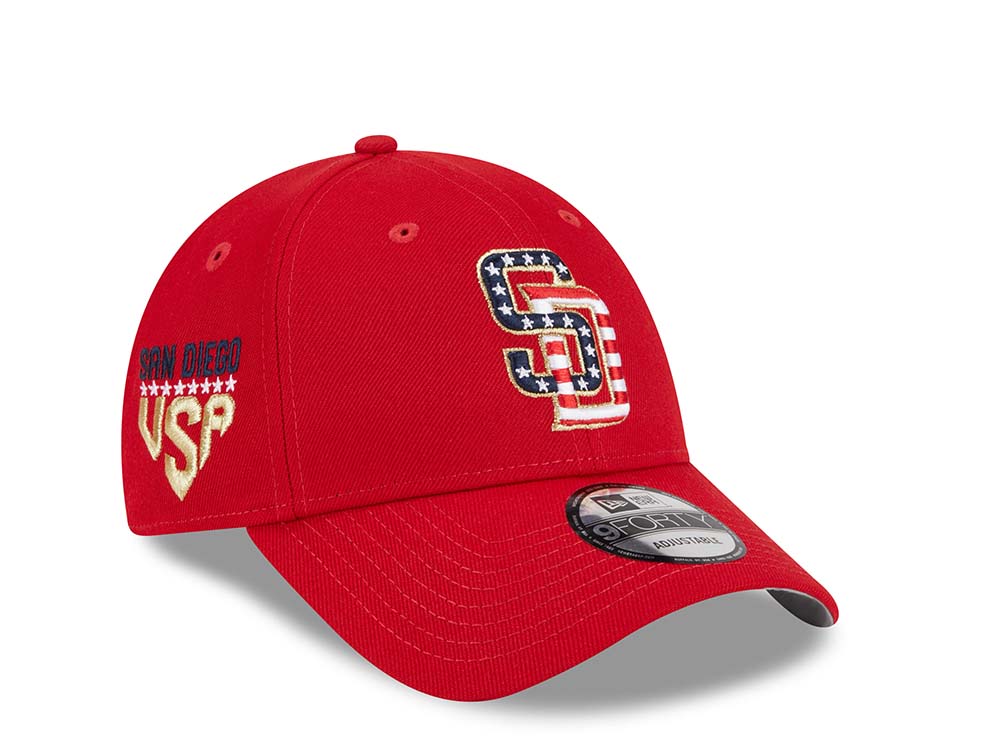 New Era San Diego Padres 4th of July 23 9Forty Stretch Snapback Casquette