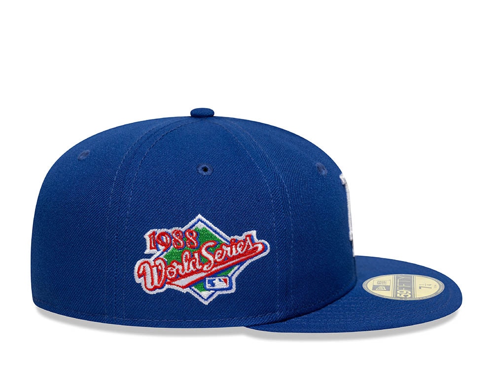 New Era Los Angeles Dodgers World Series 1988 Multi Kanji Blue Prime Edition 59Fifty Fitted Casquette