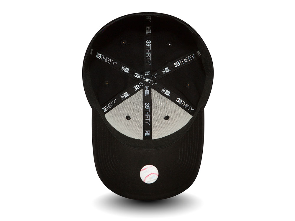 New Era Los Angeles Dodgers League Basic Black on Black Stretch Fit 39Thirty Casquette