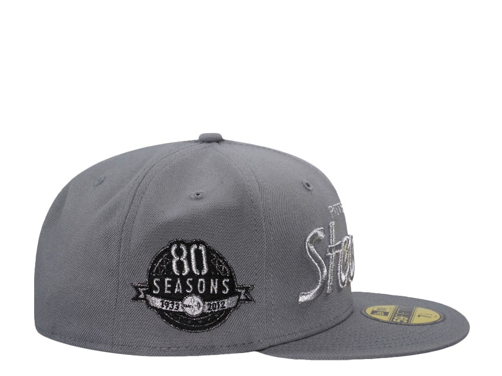 New Era Pittsburgh Steelers 80 Seasons Metallic Gray Prime Edition 59Fifty Fitted Casquette