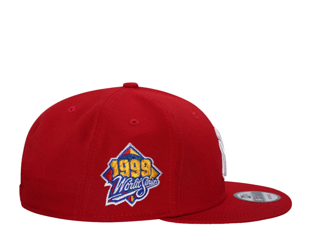 New Era New York Yankees World Series 1999 Red Classic 9Fifty Snapback Casquette