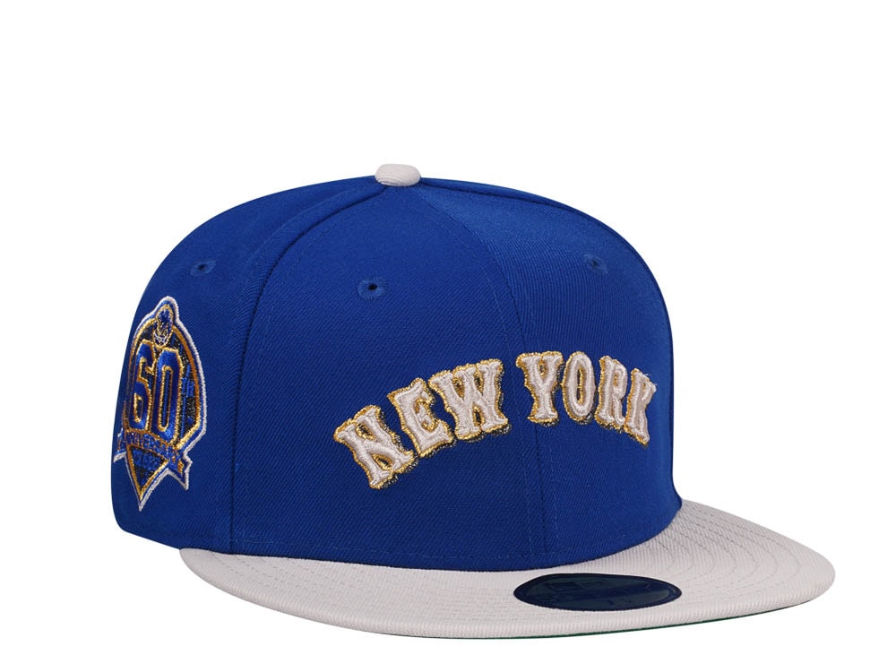 New Era New York Mets 60th Anniversary Seashore Copper Two Tone Edition 59Fifty Fitted Casquette