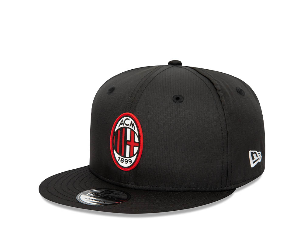New Era AC Milan Logo Black Ripstop Edition 9Fifty Snapback Casquette