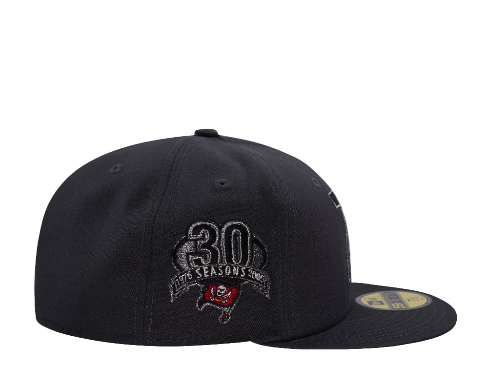 New Era Tampa Bay Buccaneers 30th Anniversary Gray Prime Edition 59Fifty Fitted Casquette
