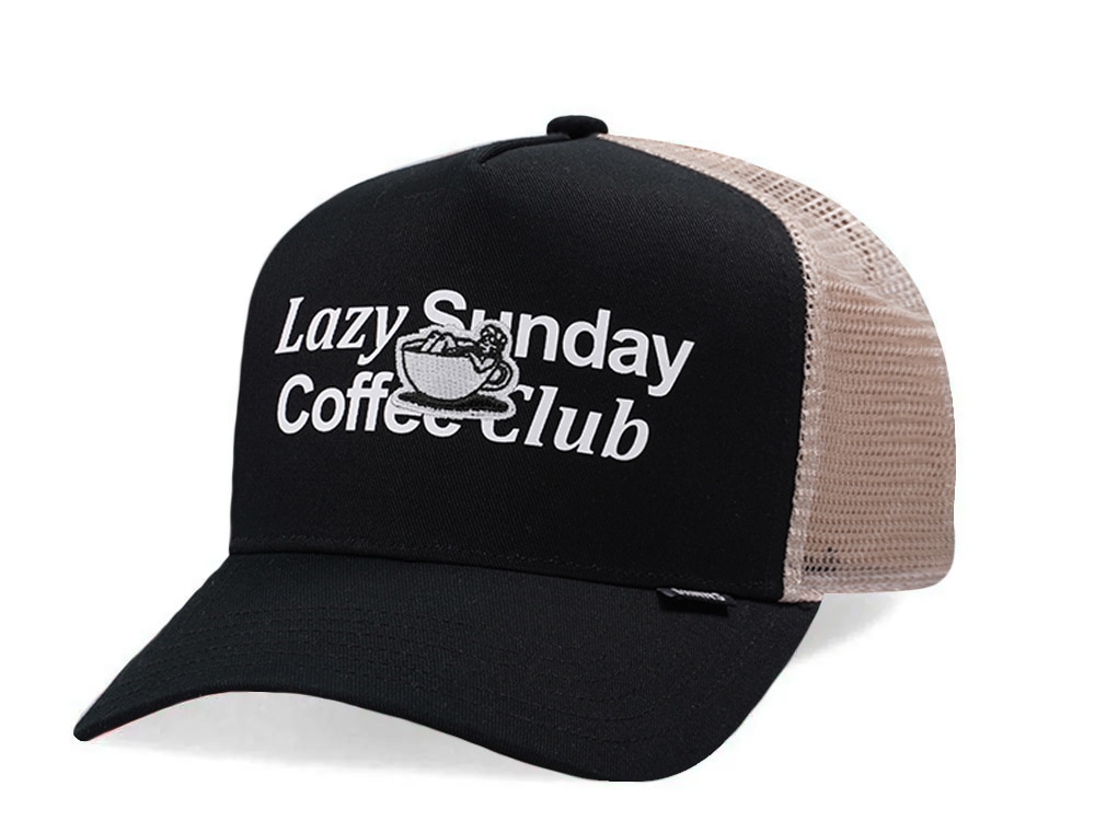 Djinns HFT Guy in a Cup Black Trucker Snapback Casquette
