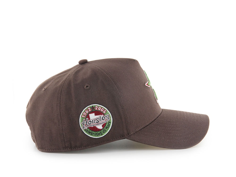 47Brand Houston Astros Cooperstown Brown Edition Hitch Snapback Casquette