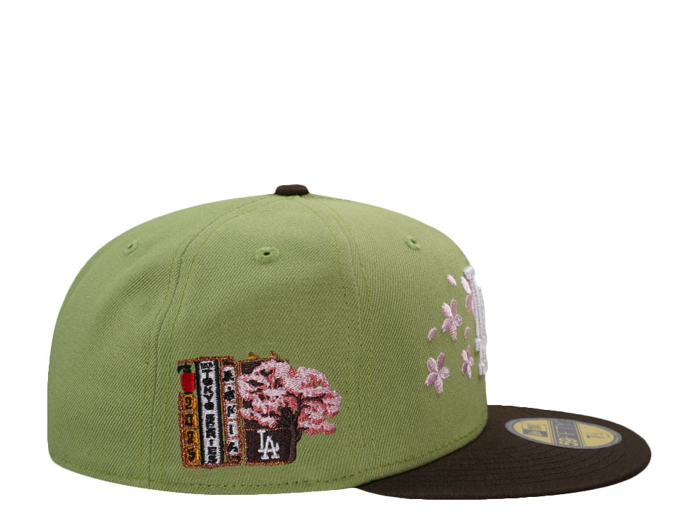 New Era Los Angeles Dodgers Tokyo Series 2025 Matcha Two Tone Edition 59Fifty Fitted Casquette