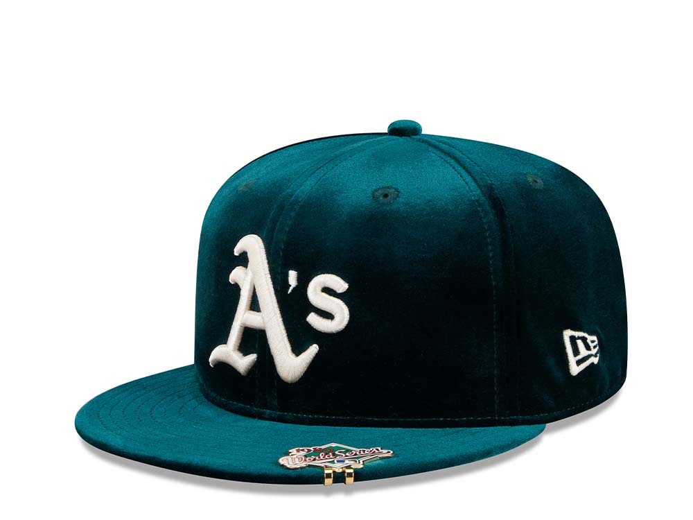 New Era Oakland Athletics 75th World Series Velvet 59Fifty Fitted Casquette