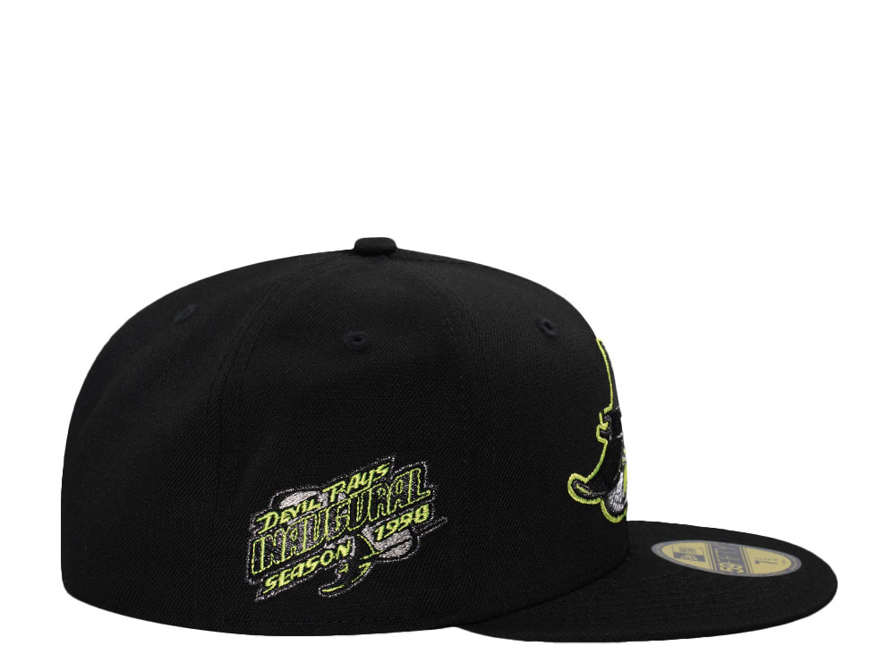 New Era Tampa Bay Rays Inaugural Season 1998 Black Prime Edition 59Fifty Fitted Casquette