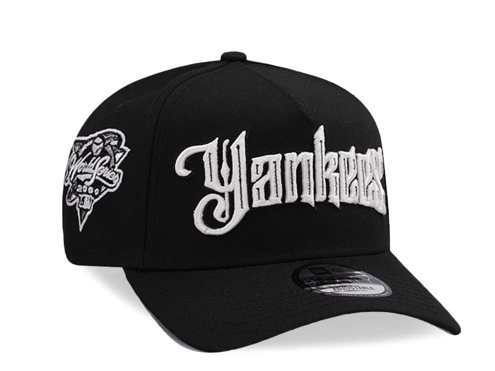 New Era New York Yankees World Series 2000 Black Prime Edition 9Forty A Frame Snapback Casquette