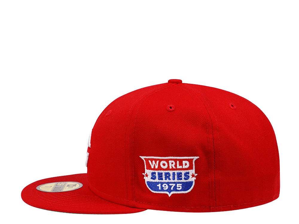 New Era Cincinnati Reds World Series 1975 Throwback Edition 59Fifty Fitted Casquette