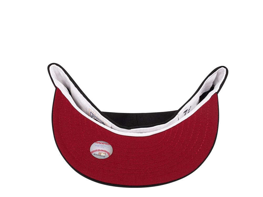 New Era Atlanta Braves World Series 1995 Pinot Noir Edition 59Fifty Fitted Casquette