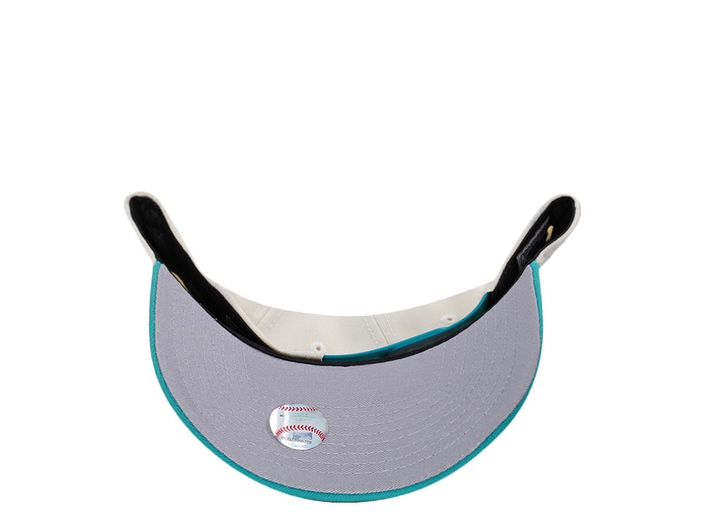 New Era Florida Marlins Inaugural Year 1993 Chrome Two Tone Edition 9Forty A Frame Snapback Casquette