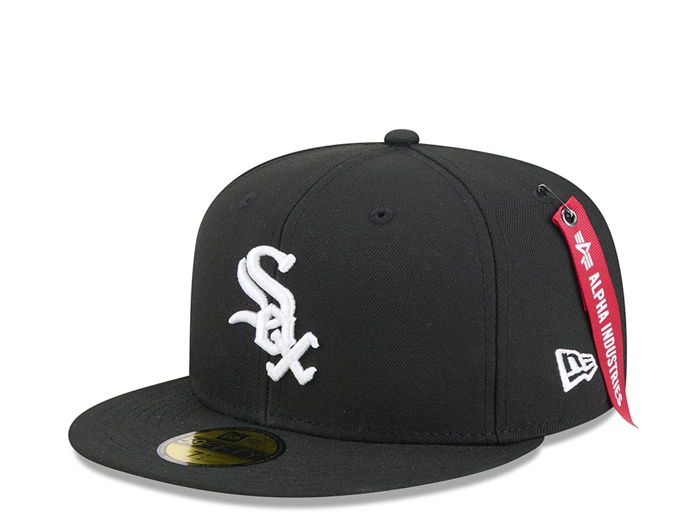 New Era Alpha Industries Chicago White Sox Navy Prime Edition 59Fifty Fitted Casquette