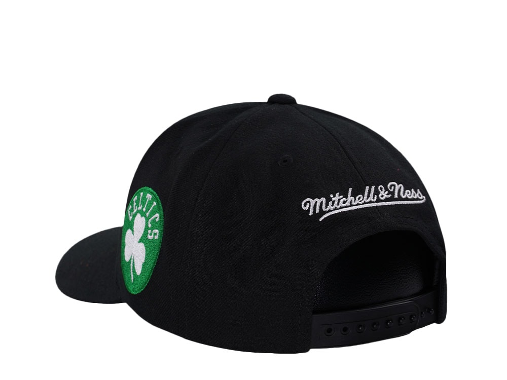 Mitchell & Ness Boston Celtics Pro Crown Fit Black Snapback Casquette