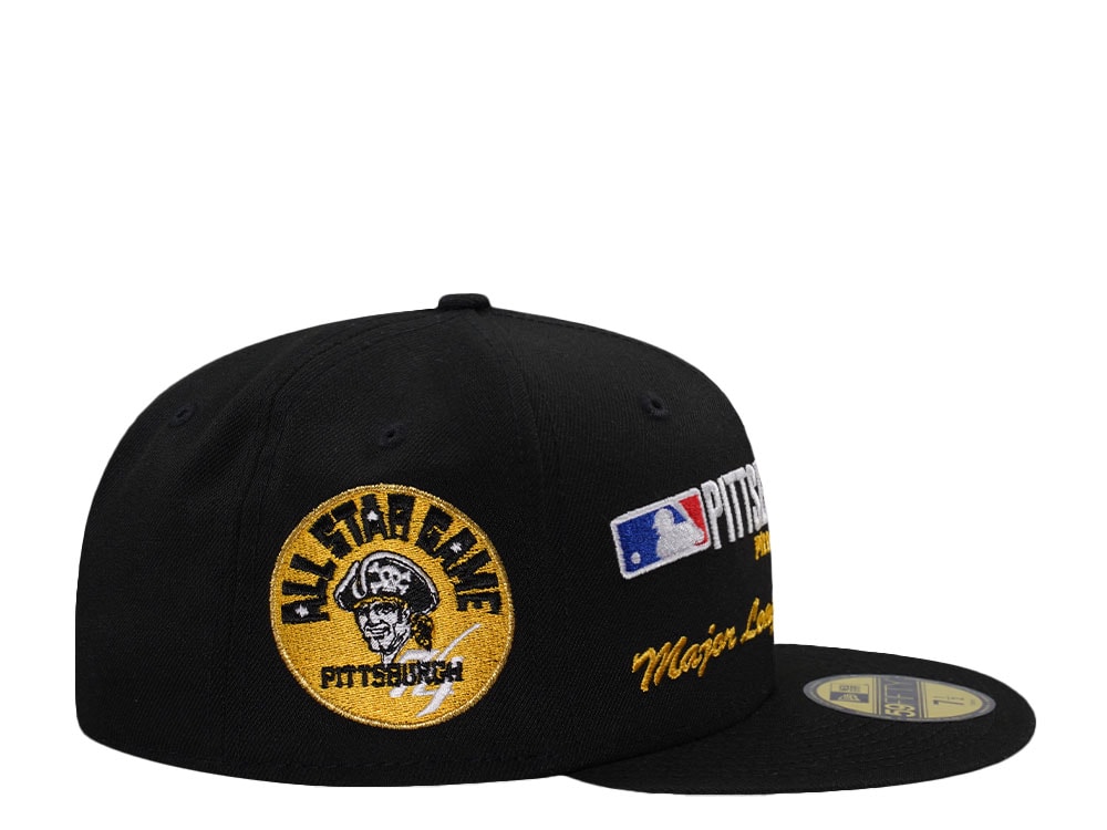 New Era Pittsburgh Pirates All Star Game 1974 Workleague Black Prime Edition 59Fifty Fitted Casquette
