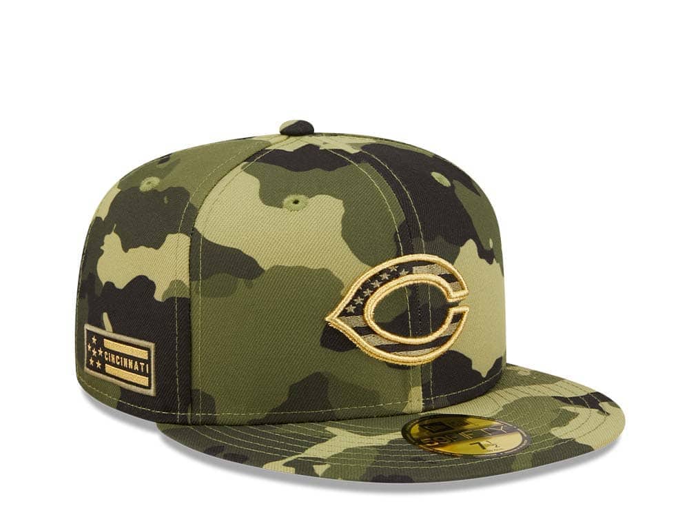 New Era Cincinnati Reds Armed Forces Day 2022 59Fifty Fitted Casquette