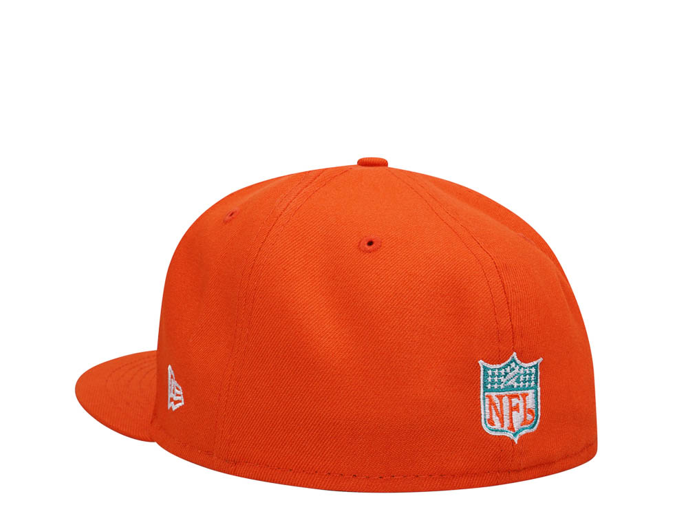 New Era Miami Dolphins 40th Anniversary Orange Edition 59Fifty Fitted Casquette