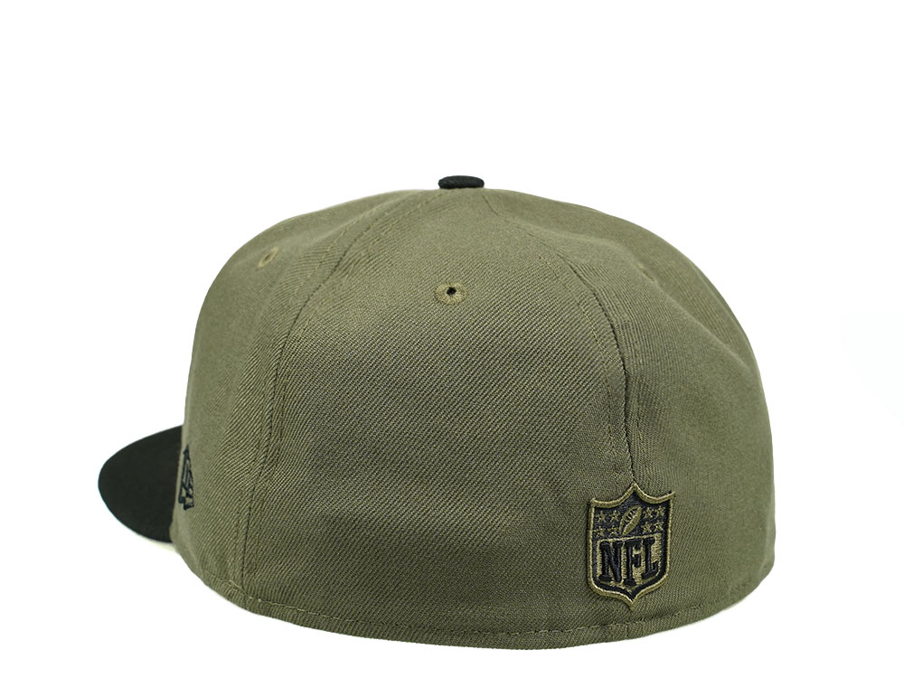New Era San Francisco 49ers Olive Black Edition 59Fifty Fitted Casquette