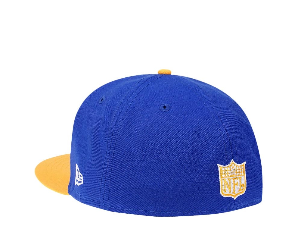 New Era Los Angeles Rams Two Tone Throwback Edition 59Fifty Fitted Casquette