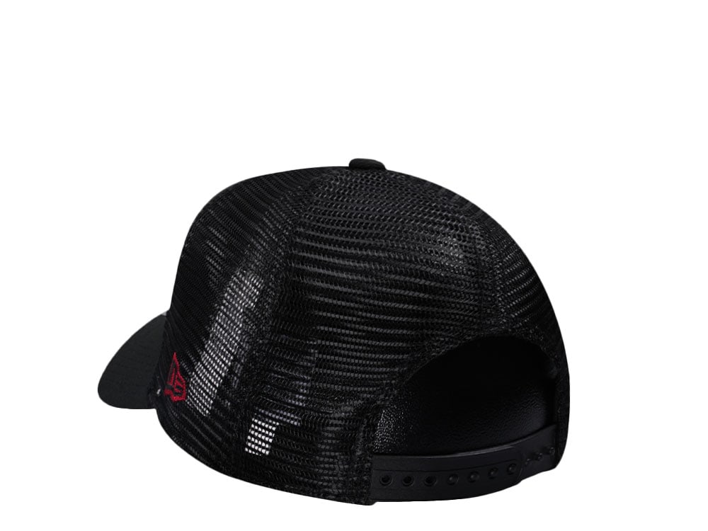 New Era Miami Heat Black Classic Edition Trucker 9Forty A Frame Snapback Casquette