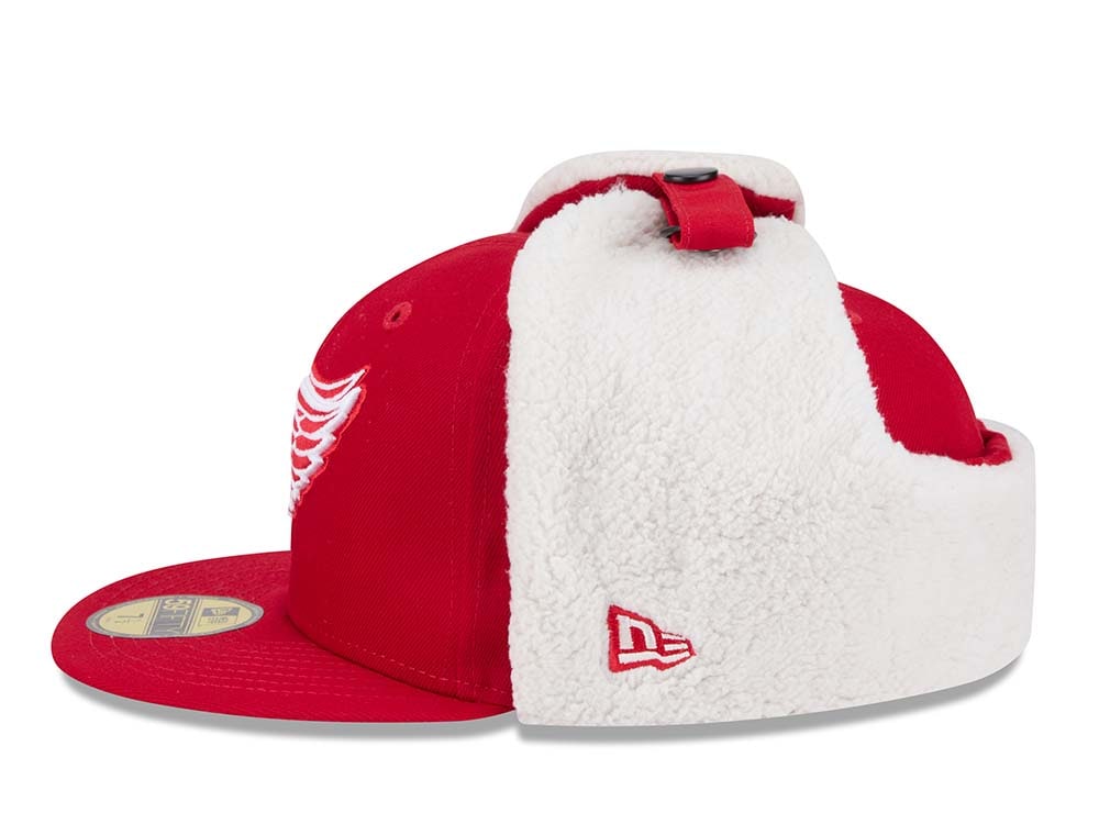 New Era Detroit Red Wings Classic Red 59Fifty Dogear Fitted Casquette