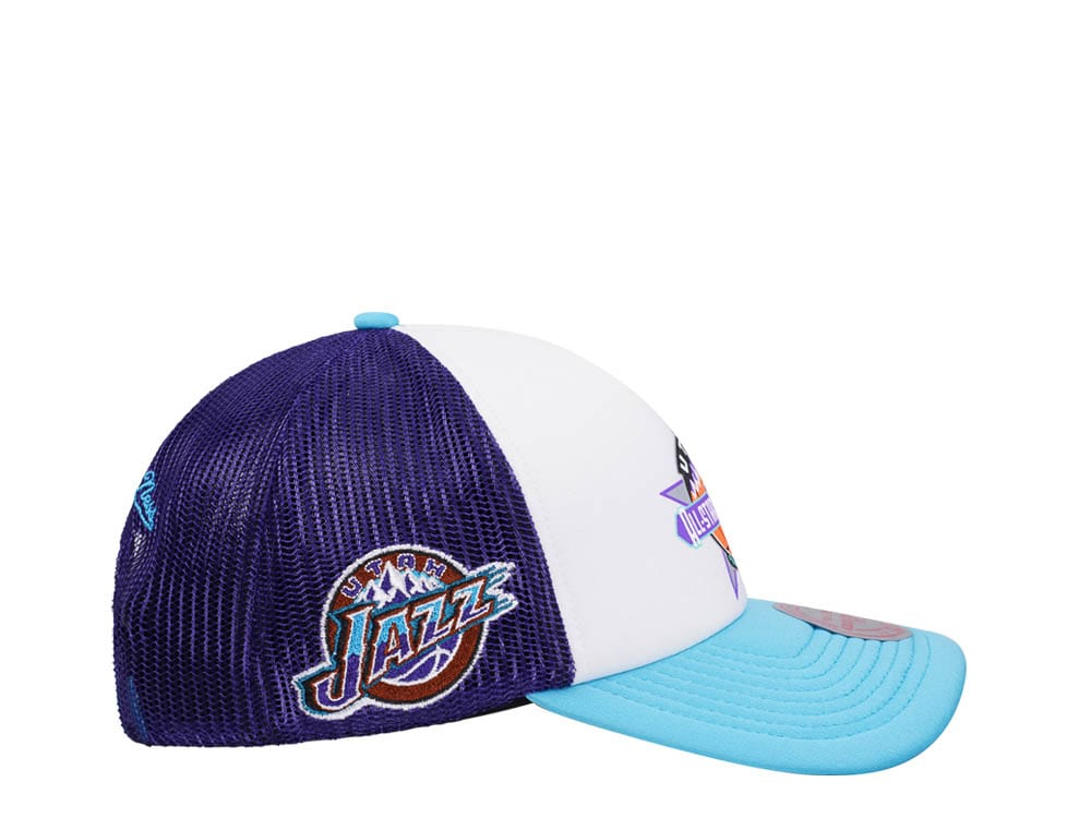 Mitchell & Ness Utah Jazz All Star 1993 Party Time Trucker Snapback Casquette