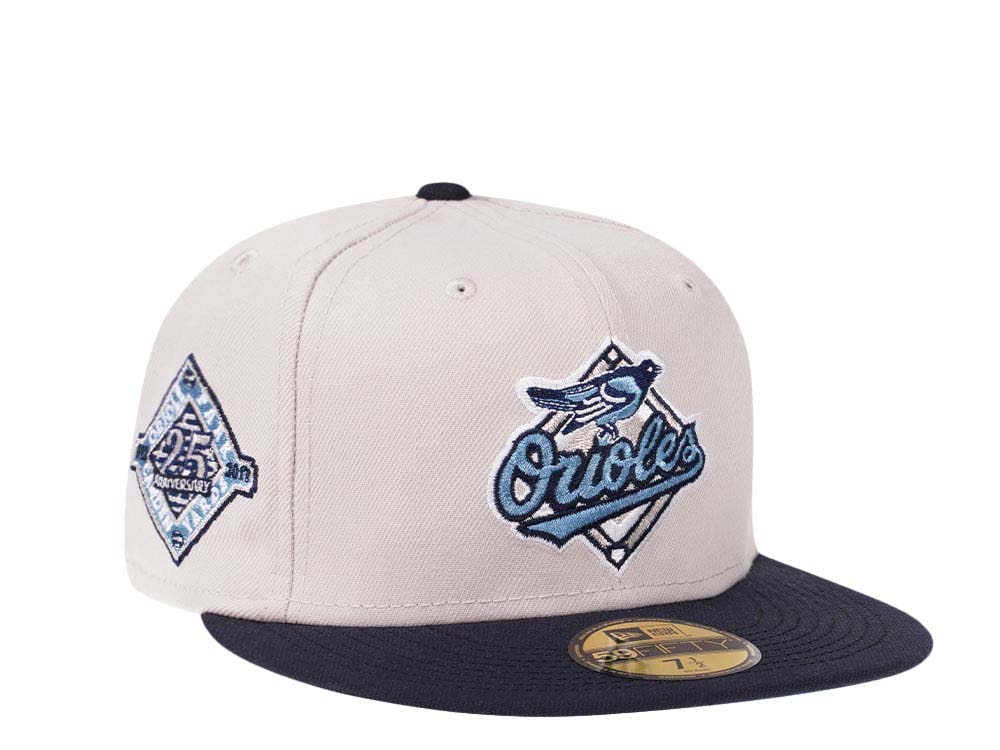 New Era Baltimore Orioles 25th Anniversary Iced Stone Edition 59Fifty Fitted Casquette
