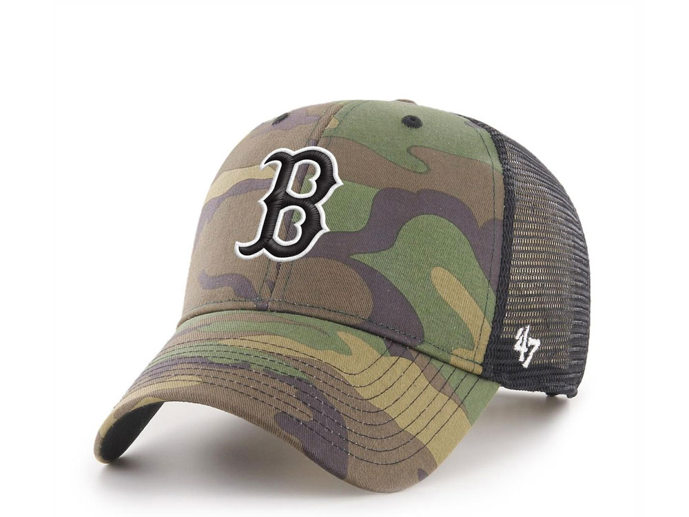 47Brand Boston Red Sox Classic Camo Trucker Snapback Casquette