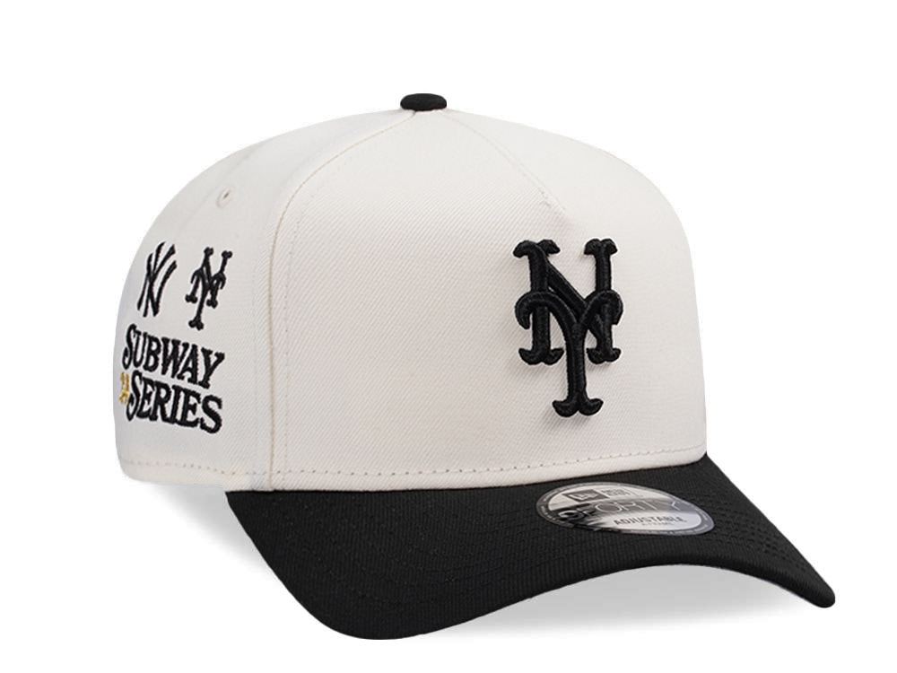 New Era New York Mets Subway Series Chrome Two Tone Edition 9Forty A Frame Snapback Casquette