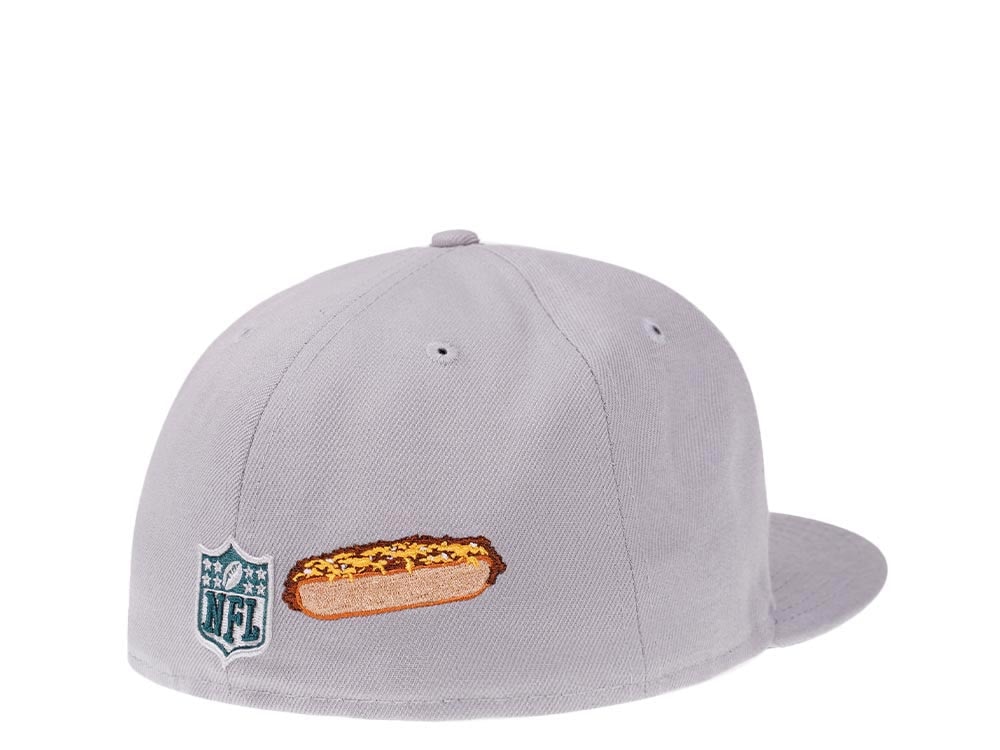 New Era Philadelphia Eagles City Icons Grey Edition 59Fifty Fitted Casquette