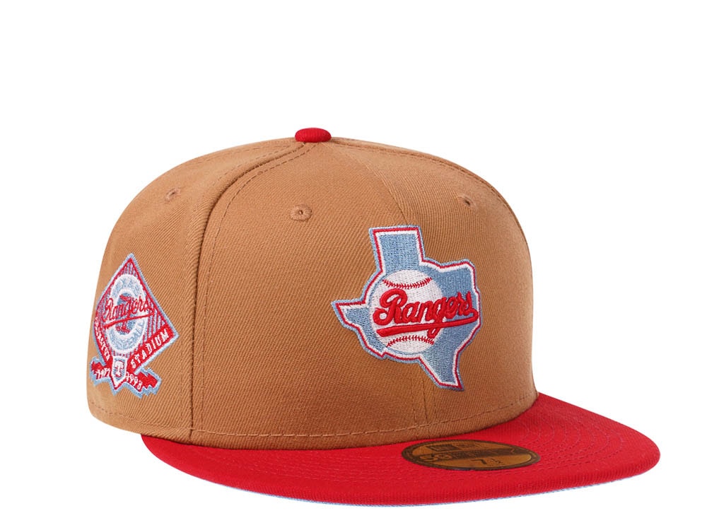 New Era Texas Rangers Arlington Stadium Prime Two Tone Edition 59Fifty Fitted Casquette